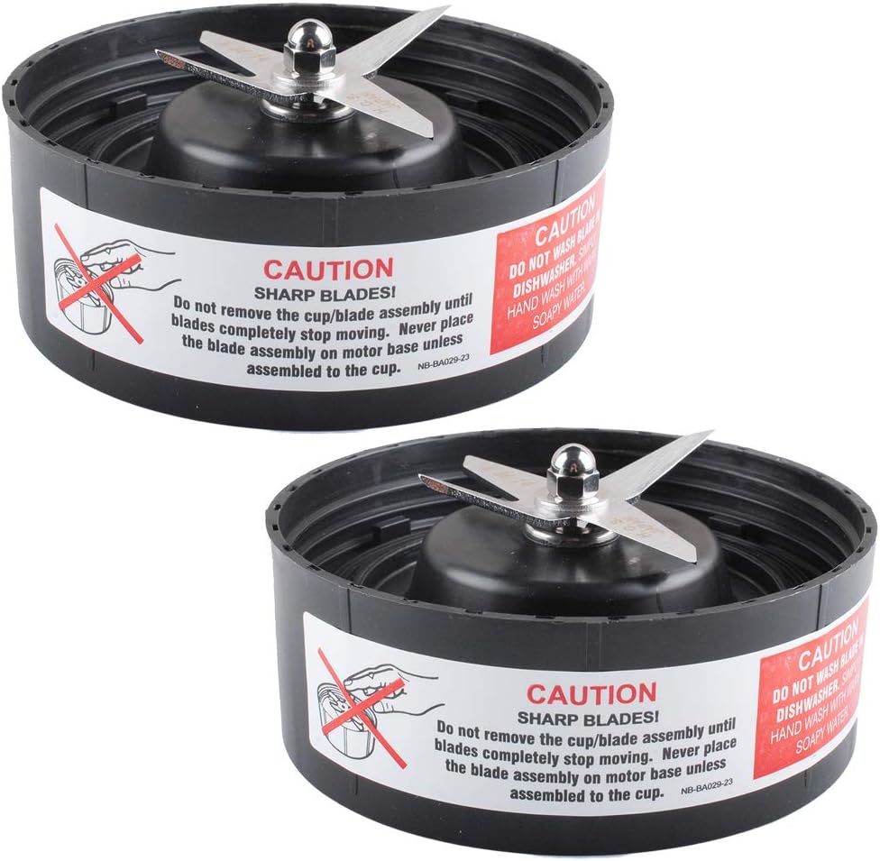 Wadoy N17-1001 Blade (2Pack) Compatible with Nutr-ibullet RX Blenders by Wadoy 1700W Extractor Blender Parts