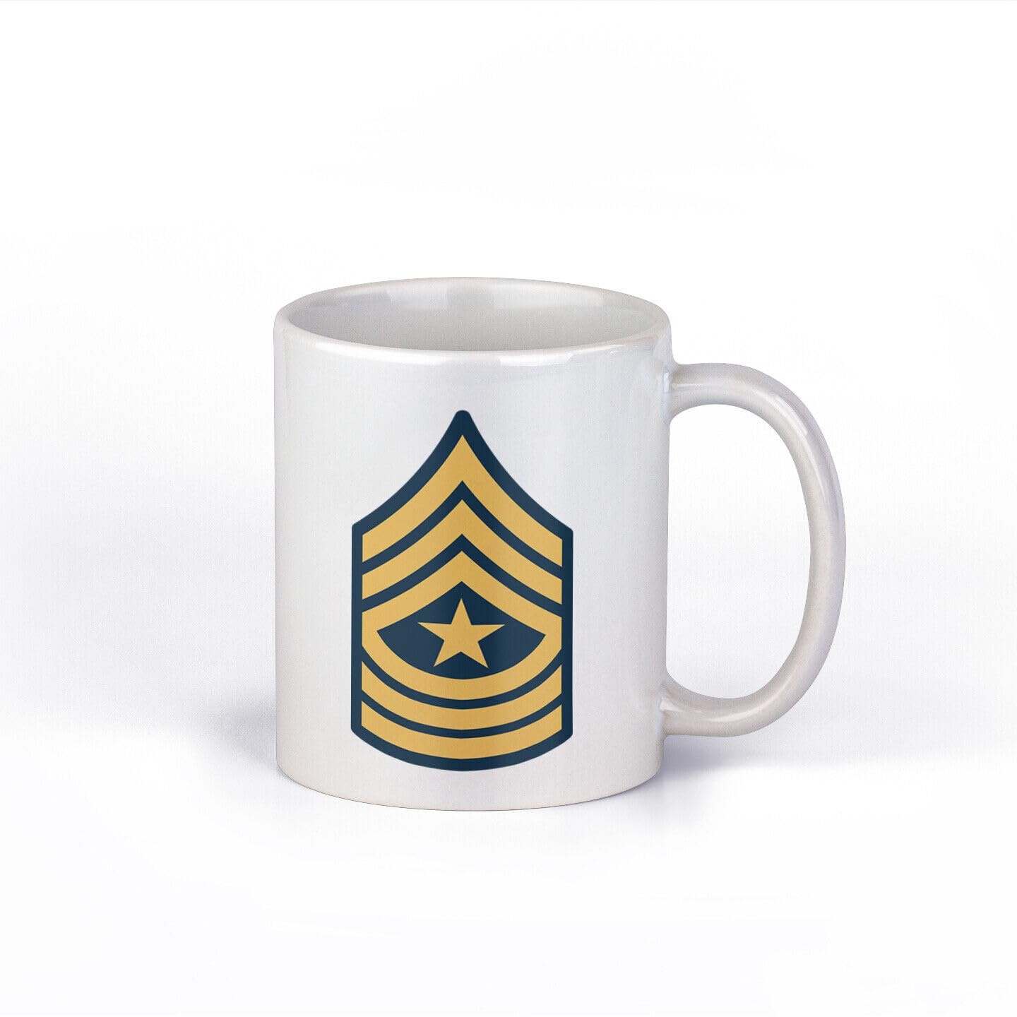 MUGSMAFIA Army Sergeant Major (SGM) Ceramic 11 Ounce Coffee Mug Printed Coffee and Tea Ceramic Mug- 320 ML Ceramic Coffee Mug 0464
