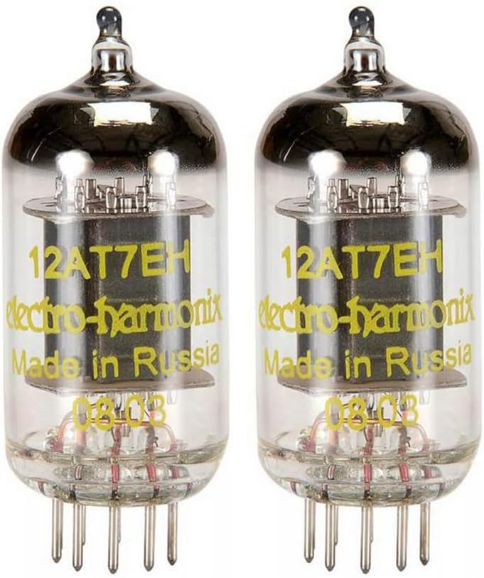 Brand New Gain Matched Pair (2) Electro-Harmonix 12AT7 ECC81 Vacuum Tubes