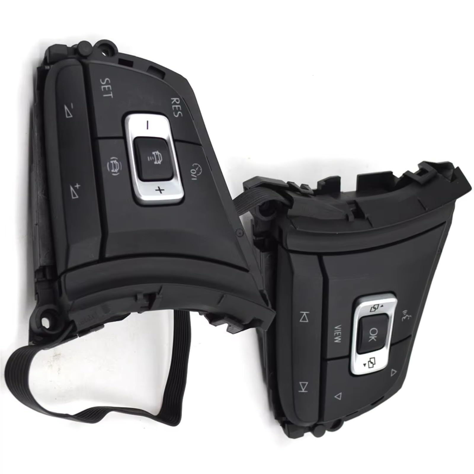 Compatible Con Para Variant Accesorios De Repuesto De Coche Interruptor De Volante Botón Multifunción Control De Volumen De Crucero ACC Auto Botones Volante