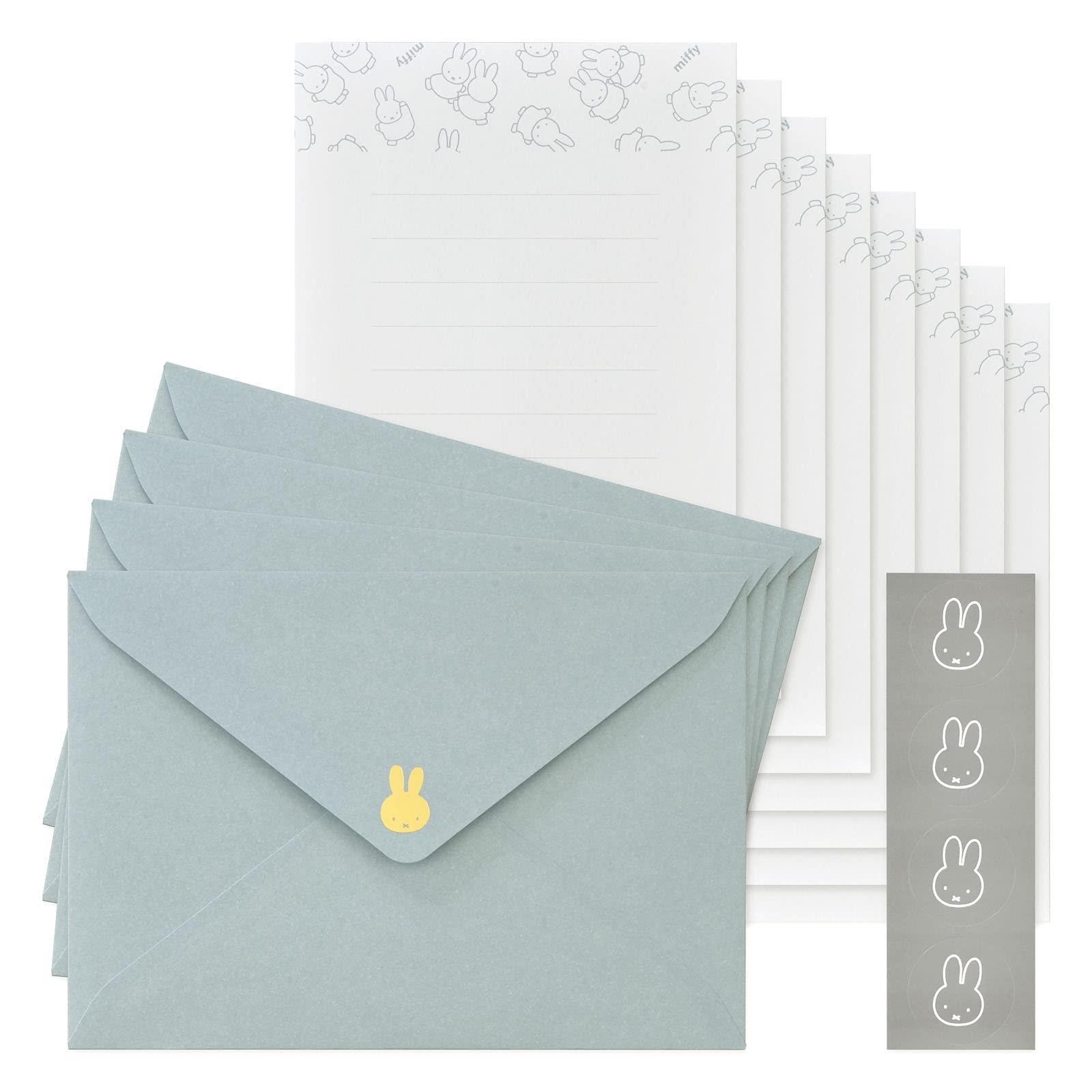 miffyページ Kutsuwa Miffy Stickers - Blue Daisy | JetPens