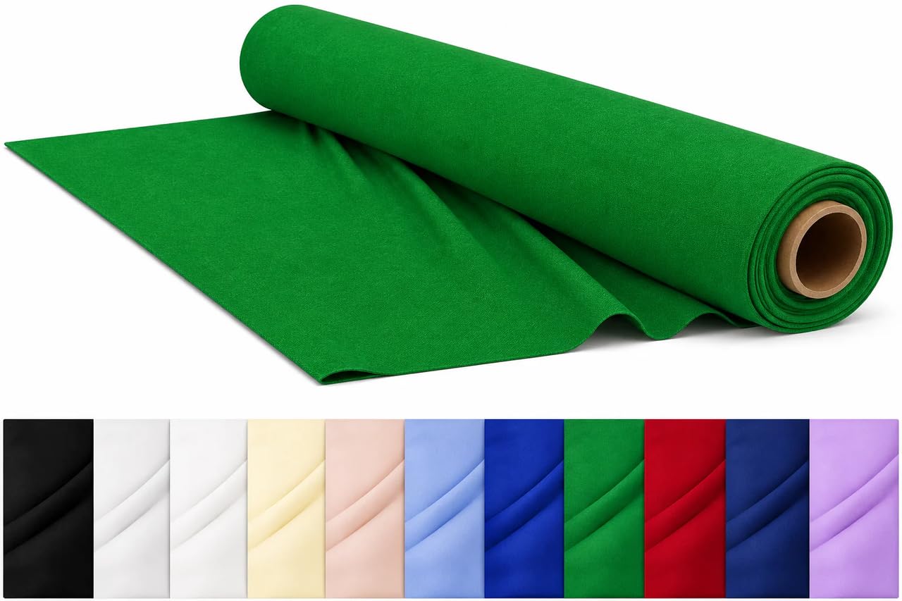 CraftsFabrics Plain Dyed Homespun Cotton Fabric – 100% Cotton – 110cm Wide – Soft Woven Craft Fabric for Sewing, Quilting, Dressmaking, Crafts & Home Décor (Jelly Bean, 2 Metre Pre-Cut) — image 1