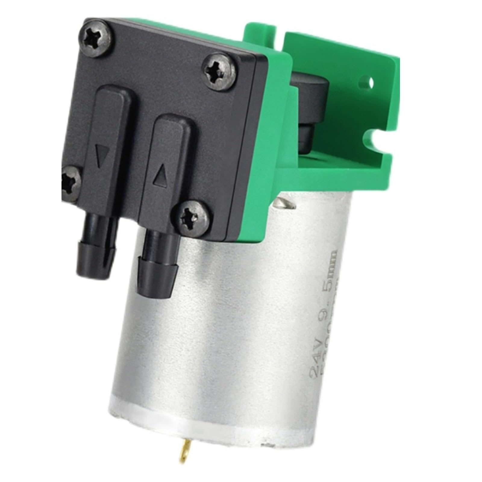 DEBLAN Micro Bomba de vacío con Cepillo de 6v, Bomba de Aire pequeña de muestreo de 12v, Bomba de presión Negativa de 24v(12V)