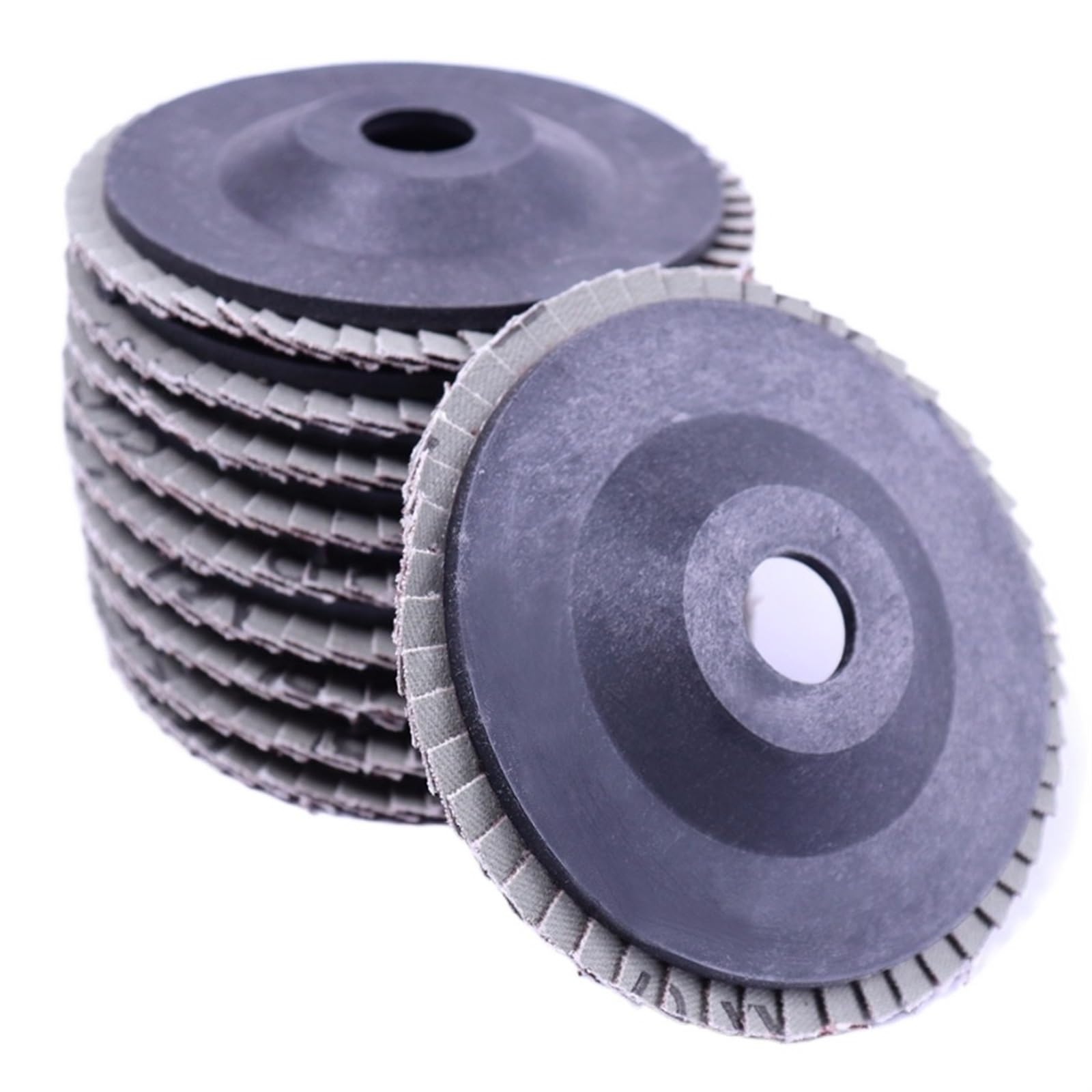 10PCS 80 Grit Schleif Rad Winkel Grinder Schleif Scheiben Kompatibel Mit Dre-mel Zubehör Werkzeug for Entfernen Polieren werkzeug