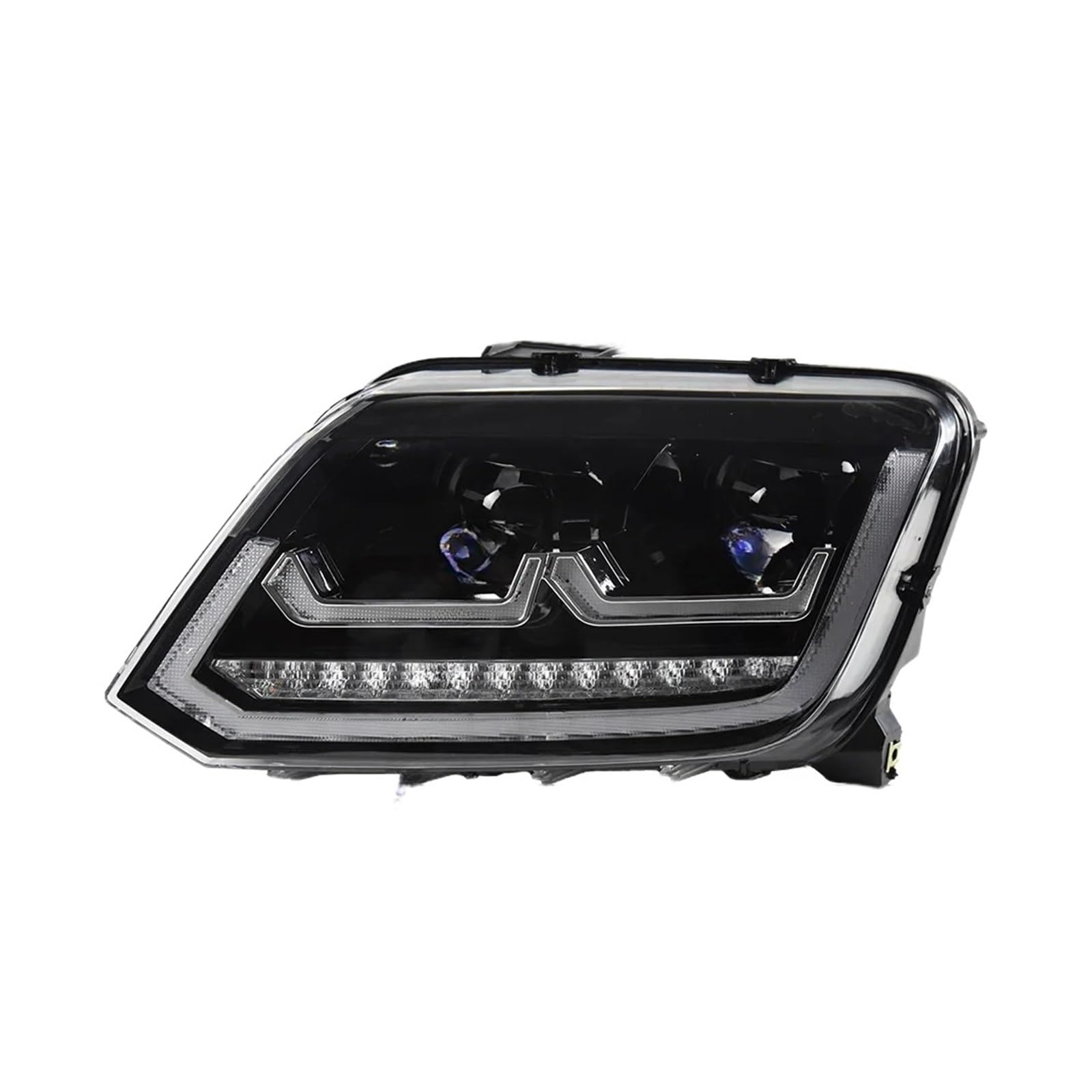 XUHRJOHI Car Lights Compatible For VW AMAROK LED Headlight 2010-2020 AMAROK Head Lamp Drl Dynamic Signal Projector Lens Automotive Accessories(RHD)