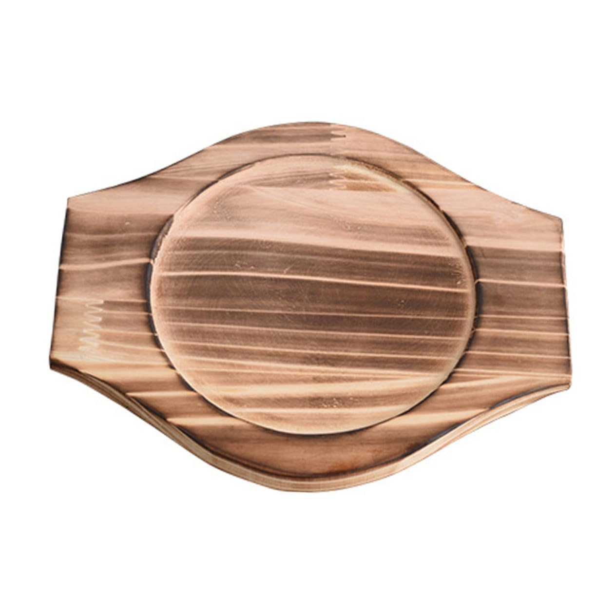 Soporte multiusos para ollas y cazuelas, alfombrilla de madera para servir en mesa