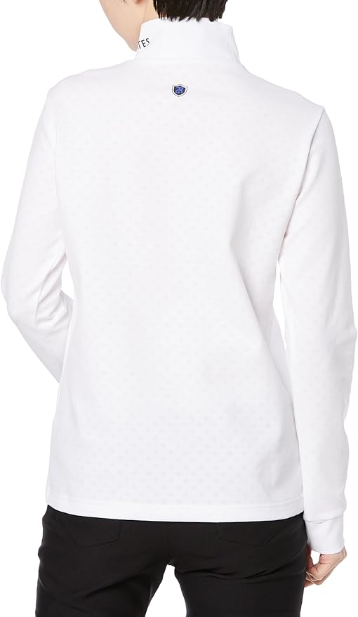 Amazon | [パーリーゲイツ] レディース 長袖 モックネックシャツ