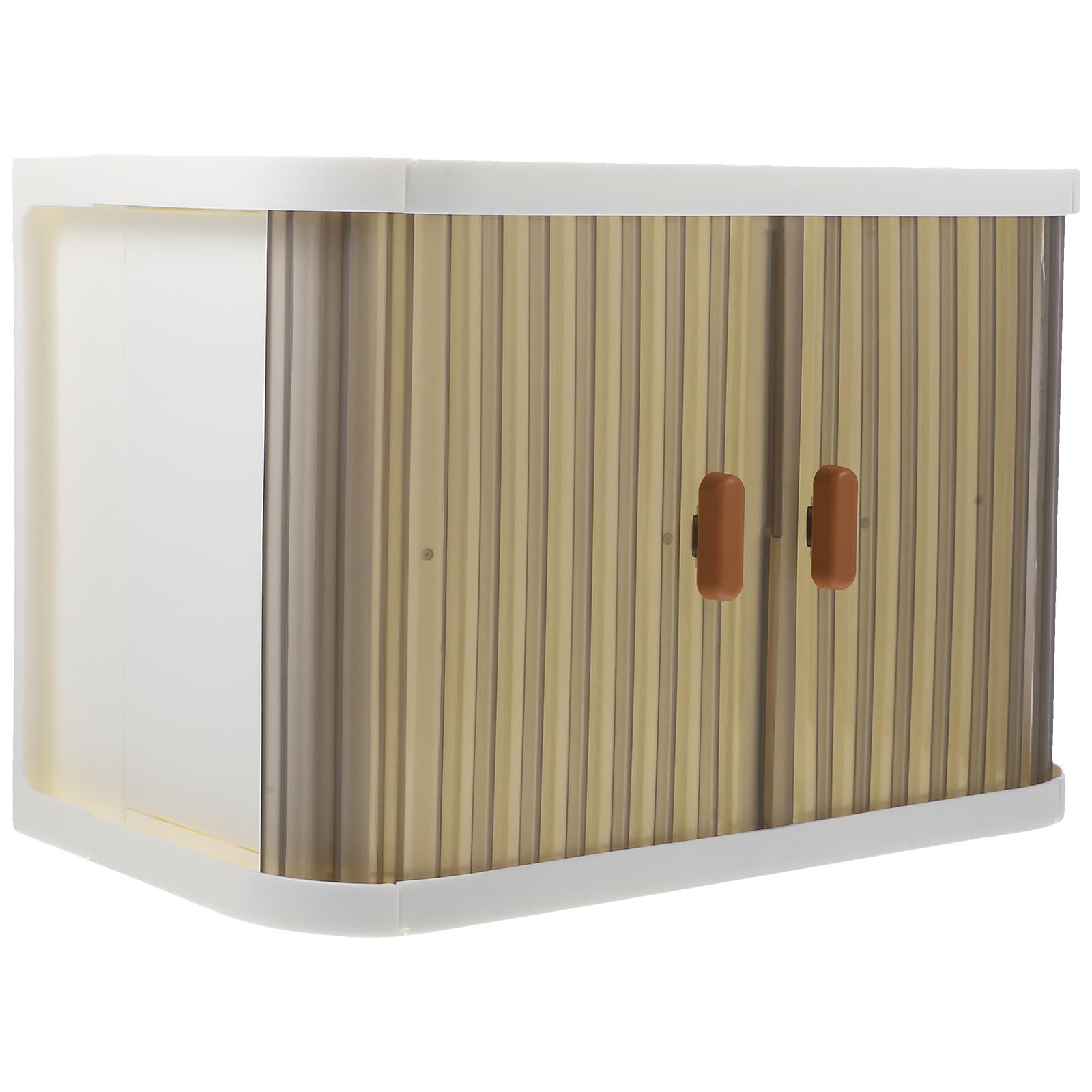 Boîte de rangement empilable en plastique pliable SECFOU pour bureau et maison