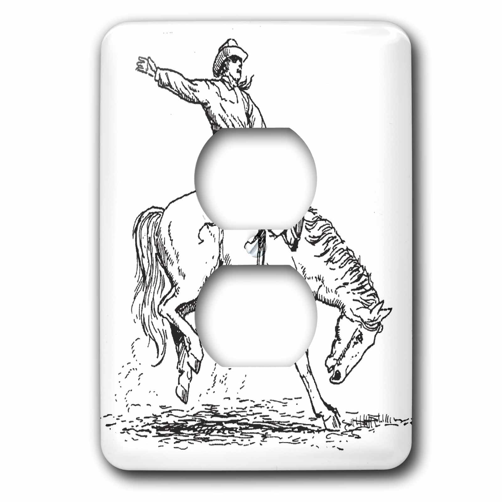 Cache-prise Rodeo Rider 2 pour sécuriser et décorer la maison