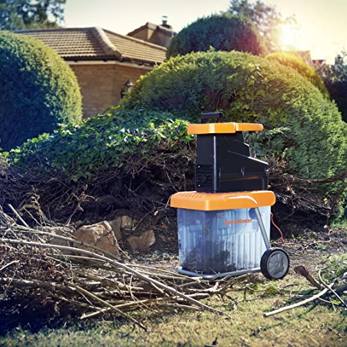 LawnMaster 2800W Quiet Garden Shredder Maximum diameter 42mm, 60 litre collection box, safety plunger with free safety glasses, 2 Year Guarantee 2 LawnMaster 2800W Quiet Garden Shredder Maximum diameter 42mm, 60 litre collection box, safety plunger with free safety glasses, 2 Year Guarantee - Image 2