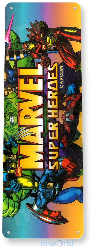 Amazon.com: Tinworld Tin Sign: Marvel Super Heroes Arcade Game