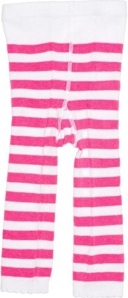 Pink & White Striped Baby Leggings from Sourpuss Clothing, 6-12 Months