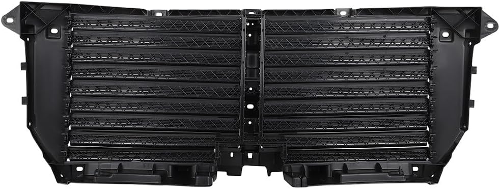 Aluminum Black Radiator Shutter Air Control Assembly FL3Z8475F FL3Z-8475-A FL3Z8475E for Ford F-150 Pickup Truck 2015-2017