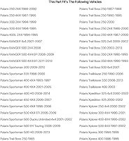 Vista 3 de TUSK Extractor de embrague principal para Polaris Trailblazer 250 1990-2006