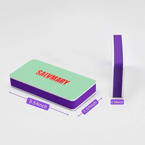 Miniatura 8 de Paquete de bloques amortiguadores de brillo de uñas y kit de manicura desechable profesional