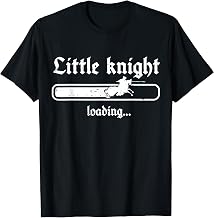 Little Knight Loading Pregnancy Announcement Medieval Style T-Shirt