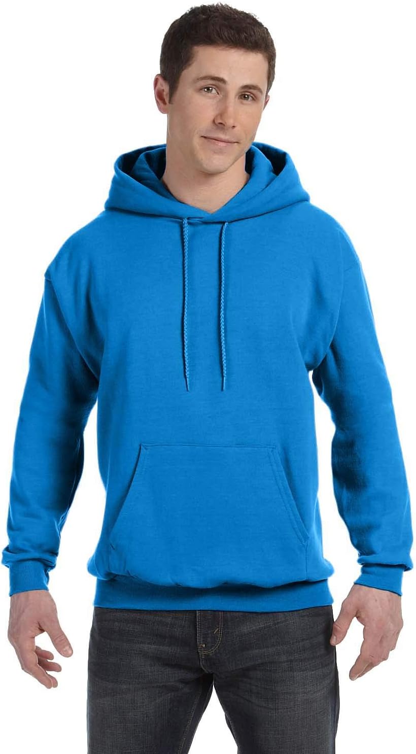 Hanes Men's Hoodie Medium Bluebell Breeze