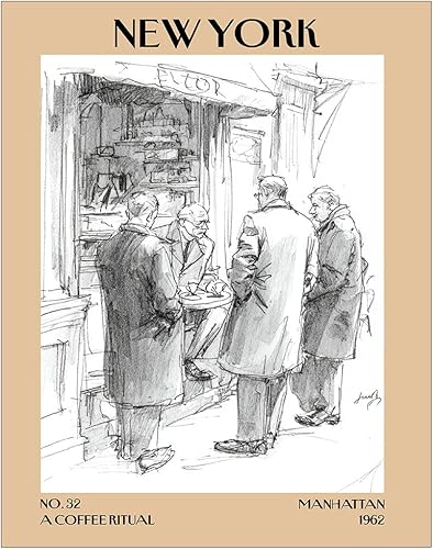 Miniatura 14 de K&L DESIGN CO. Impresión artística retro vintage de Nueva York, póster sin marco de 11 x 14 pulgadas, recuerdos de la ciudad de Nueva York, bonita