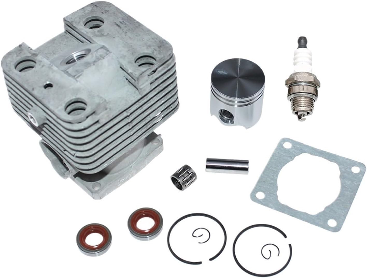 Compatible with Mower Auger FS120 FS120R BT120 BT120C BT121 BT121Z 41340201213 Cylinder Piston Kit 35MM