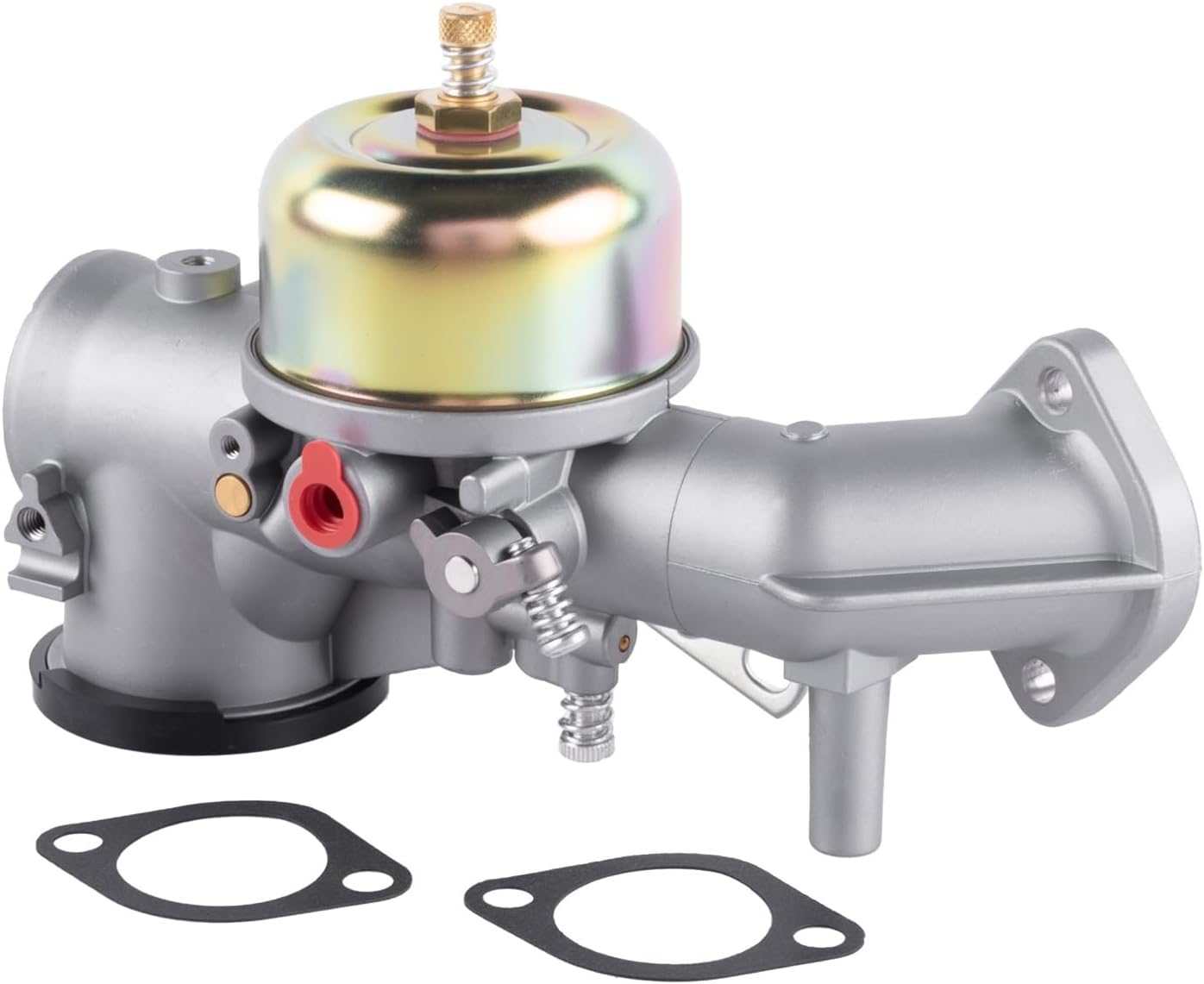 Carburettor with Gasket Engine Carburettor Garden Lawn Mower Engine Carburettor Replacement for Briggs Stratton Part Number 491026 281707 491031 490499 281702
