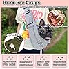 NATUYA-Pet-Dog-Sling-Carrier-Dog-Sling-with-Net-Bag-for-Carrier-Dogs-Cats-Hands-Free-Pet-Bag-Buckle-net-Pocket-pet-Bag Dog Sling with Net Bag