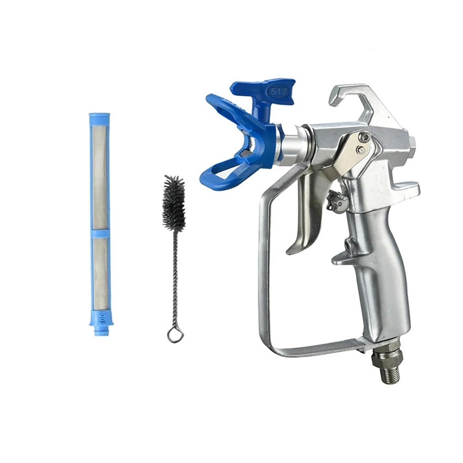 Juego de pistolas pulverizadoras, Pistola pulverizadora de pintura sin aire X-Tip 517 de 288420, 3600 psi y 24,8 MP, con filtros de protección for pulverización de pintura a alta presión Para pintura