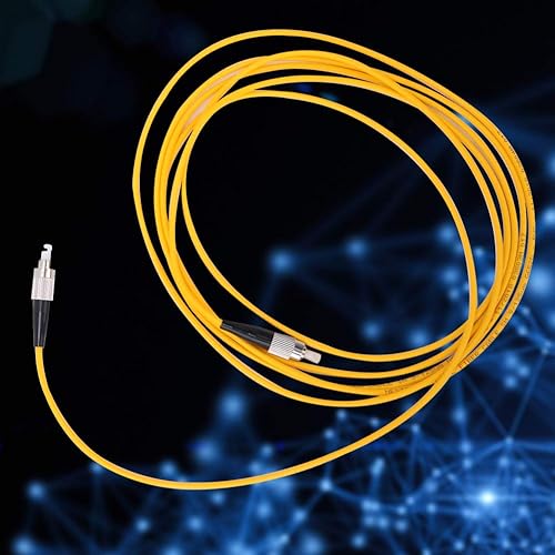 Miniatura 5 de ViaGasaFamido Cable de conexión de fibra óptica de un solo modo FC/UPC de 9.8 ft, cable de fibra óptica de un solo modo, cable de fibra óptica de un