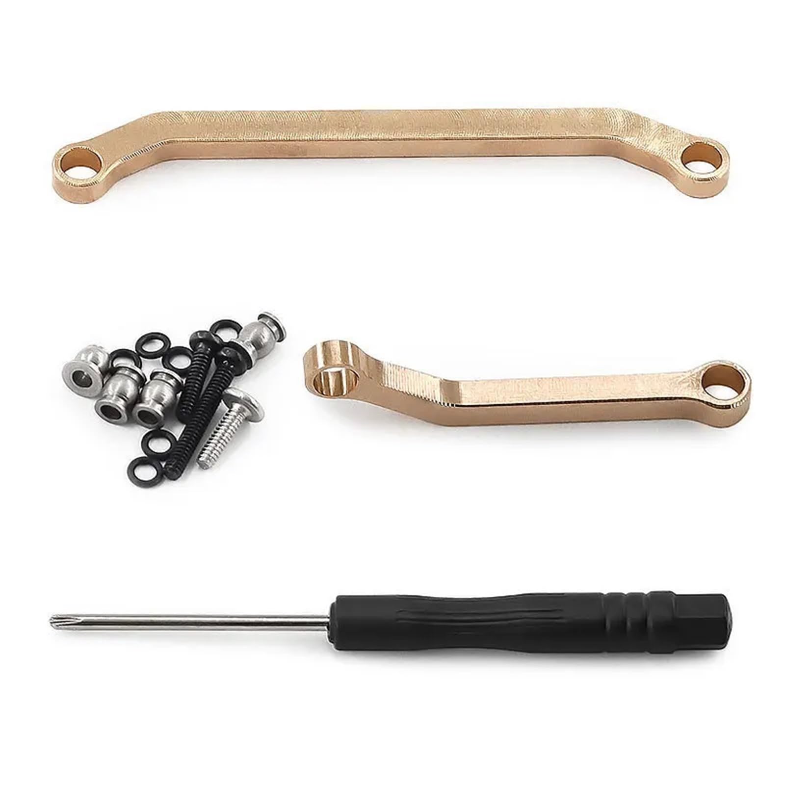Per SCX30 1/30 Ottone Sterzo Asta Di Collegamento Pull Rod RC Crawler Auto Parti Aggiornamento Accessori Decorativi Pezzi Ricambio Modelli Giocattoli Rc Decora Accessori