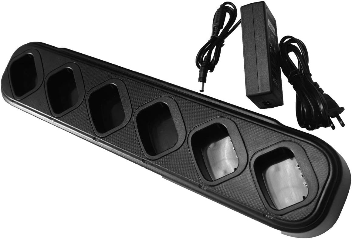 Weekly Top Sale Baofeng 6 Way Multi Rapid Desktop Battery Charger for Baofeng Walkie Talkie UV-5R UV-5RE UV-5RA Pofung UV5R UV5RE UV5RA