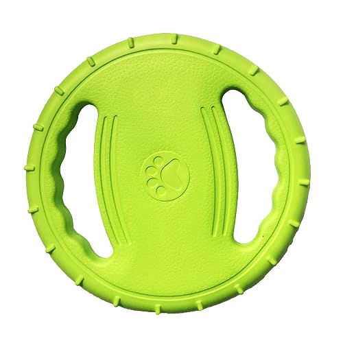 SIUKE Disco volador de perro,Anillo de entrenamiento para perros EVA con disco volador para perros y asas…