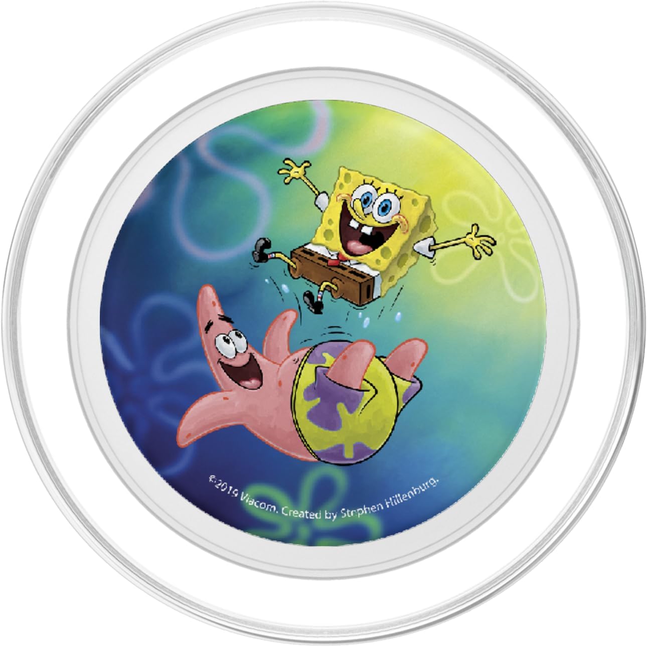 Spongebob Squarepants Patrick Star Toss Up Portrait PopSockets PopGrip for MagSafe
