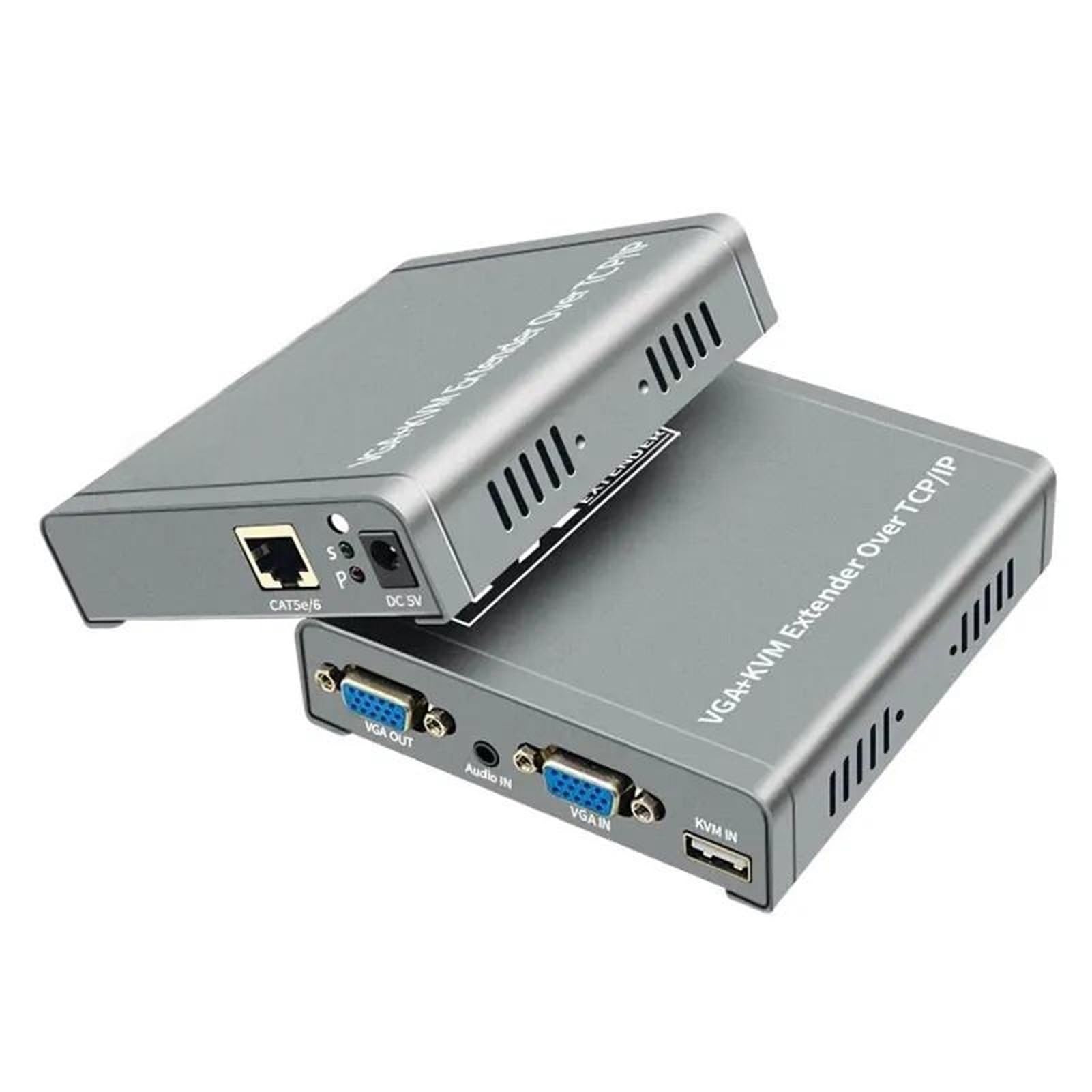 Extender KVM VGA da 20 chilometri Su cavo IP RJ45 Ethernet Cat5e/6 Convertitori video
