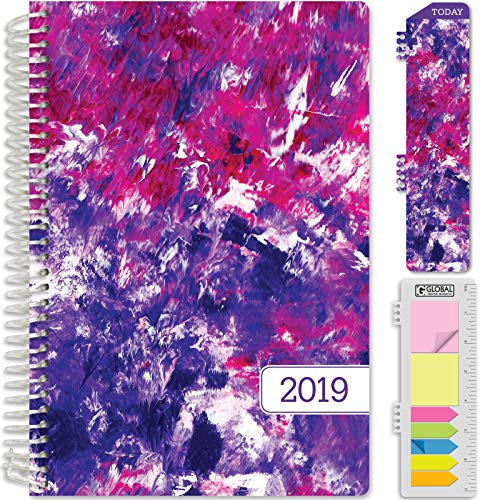 HARDCOVER Calendar Year 2019 Planner: (November 2018 Through December 2019) 5.5