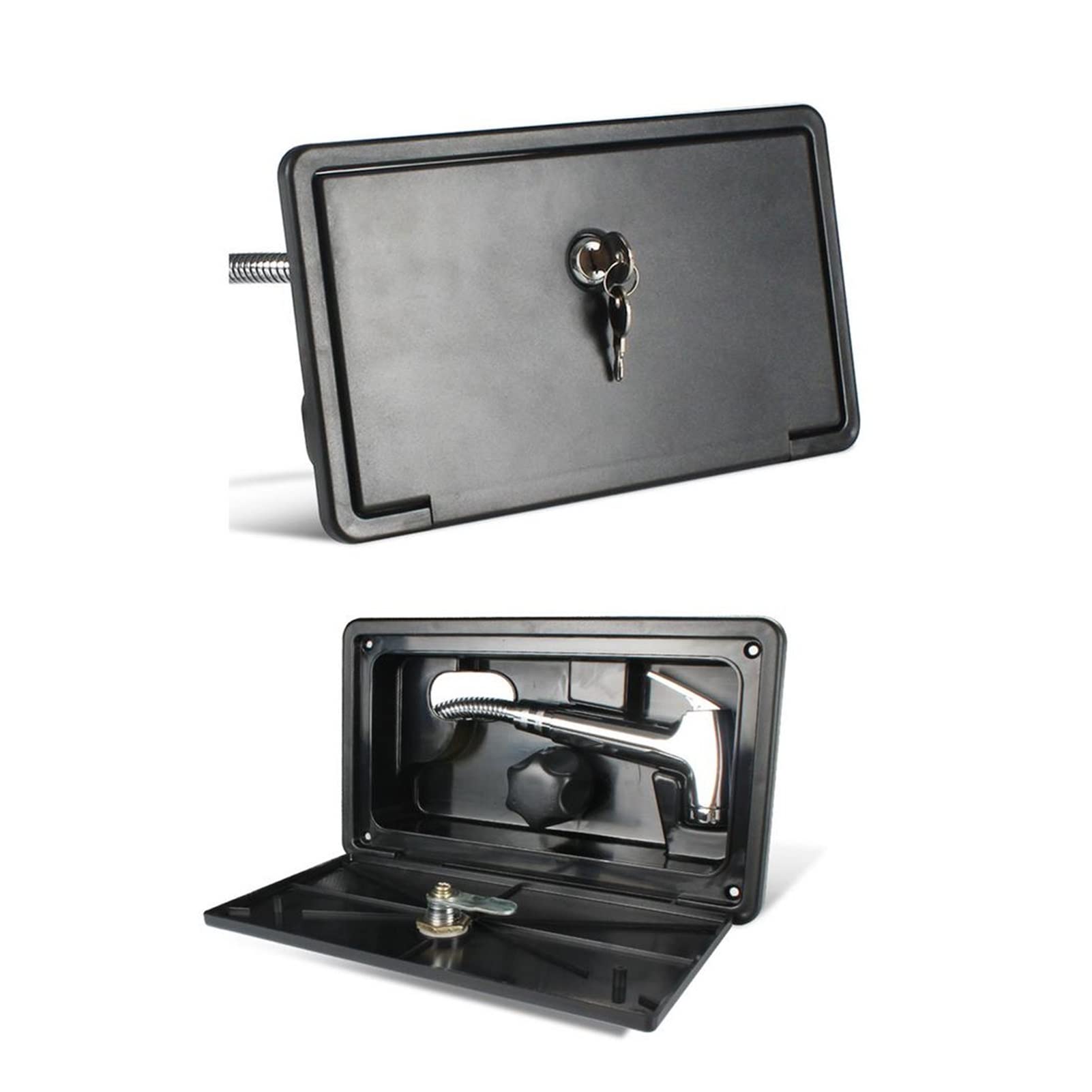 Rv Handdouche Rv Douche Rv Externe buitendouche met slang en koude hot schakelaar camping camper caravan douchekop accessoires (Color : A Rv Handdouche Rv Douche Rv Externe buitendouche met slang en koude hot schakelaar camping camper caravan douchekop accessoires (Color : A