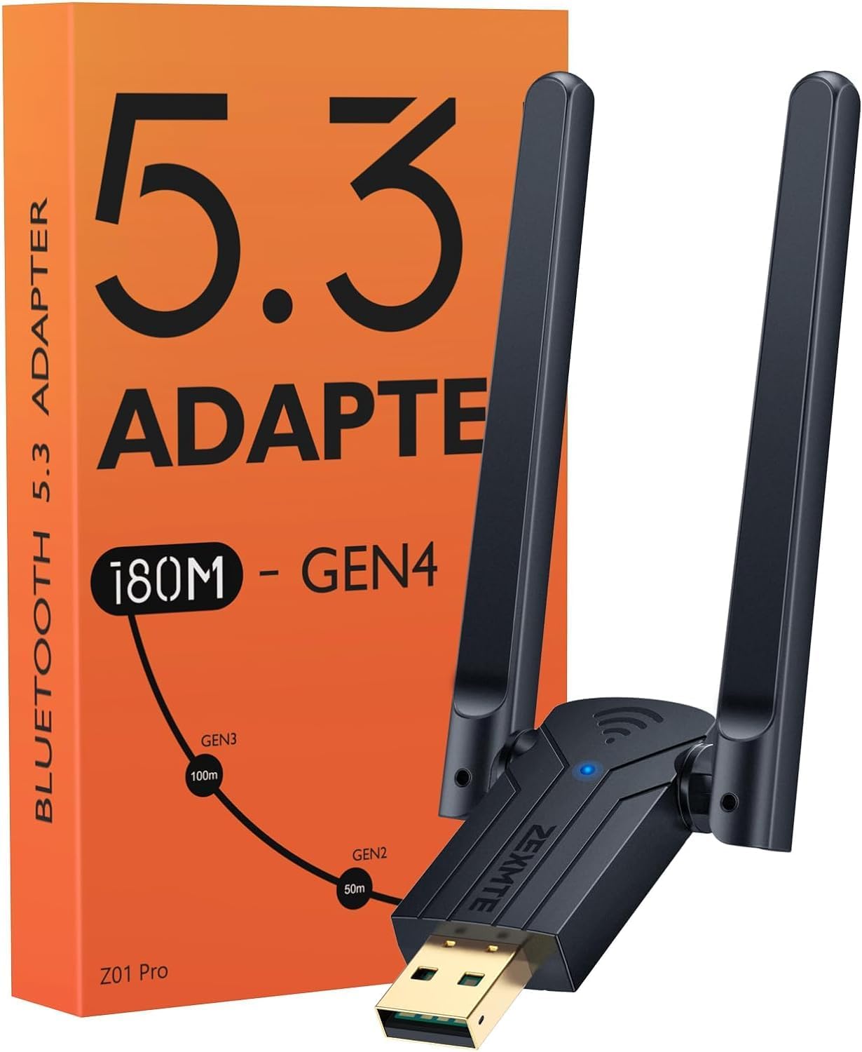 Desktop Pc Windows 11 Cudy USB Bluetooth Adapter For PC, Bluetooth 5.3 Dongle Receiver, Plug And Play, Nano Size, Supports Windows 11/10/8.1/7 For Desktop, Laptop, Printer Bluetooth Dongle