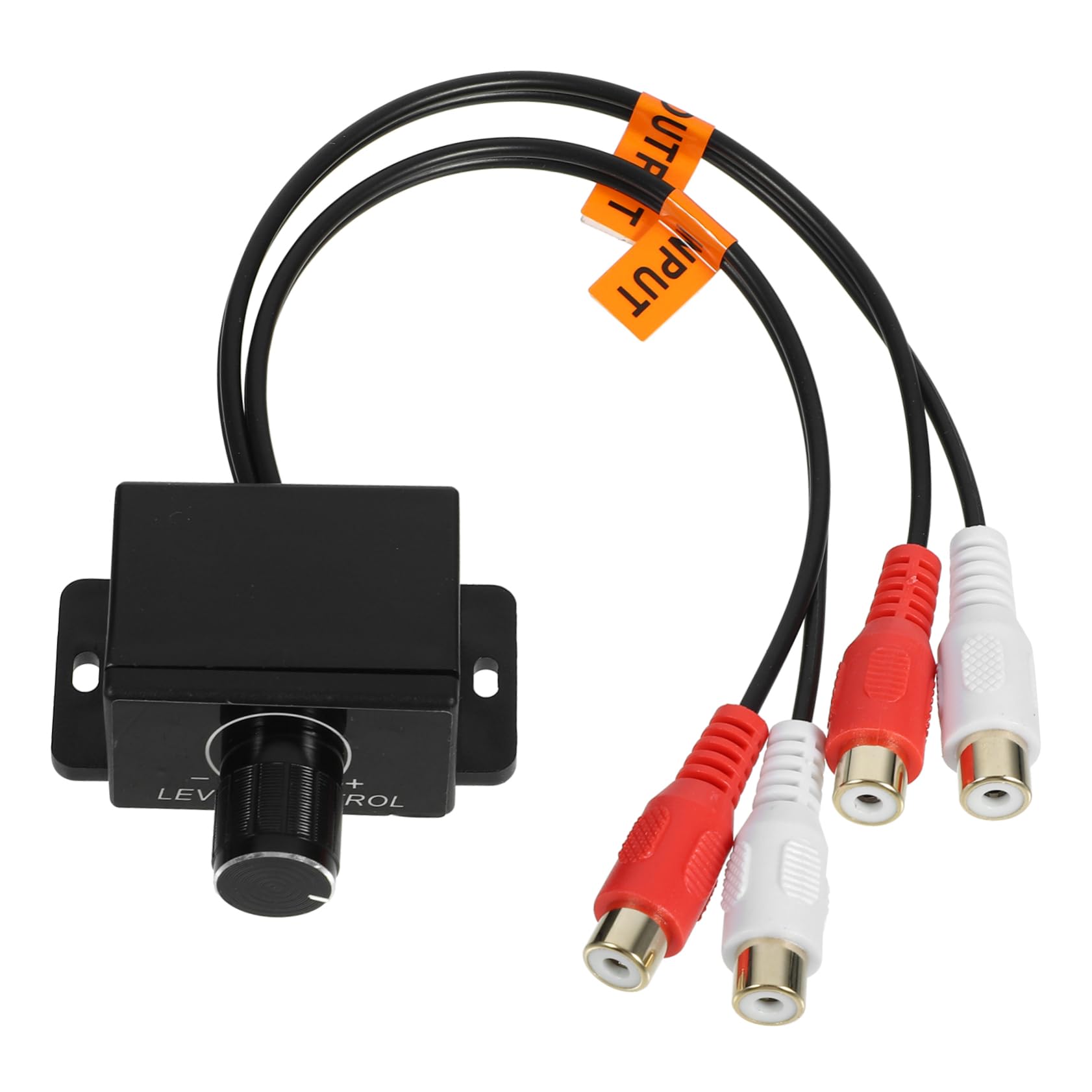 PartyKindom 5piezas Controlador Amplificador De Coche Regulador De Volumen y Control De Graves Fácil Instalación para Sistema De Audio De Automóvil
