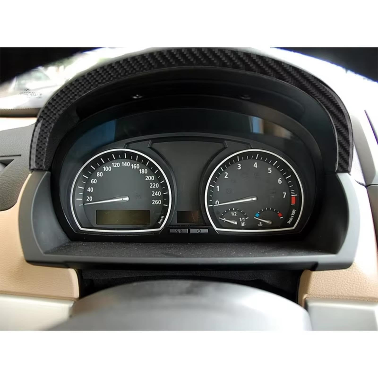 Adesivi Per Pulsanti Auto Per BMW X3 E83 2004-2008 2009 2010 Adesivo | Cruscotto Dell'auto Pannello Strumenti Striscia Decorativa Interni Adesivo Accessori Per Auto(Model 1)