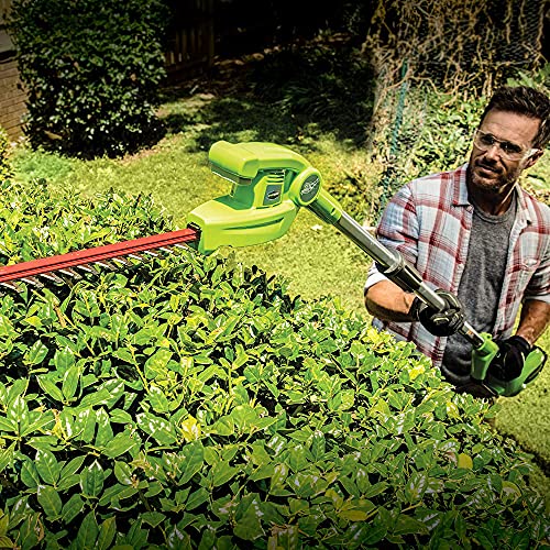 Greenworks PSPH40B210 40V 8 Inch Pole Saw + Pole Hedge, 2.0Ah Battery thumb #10