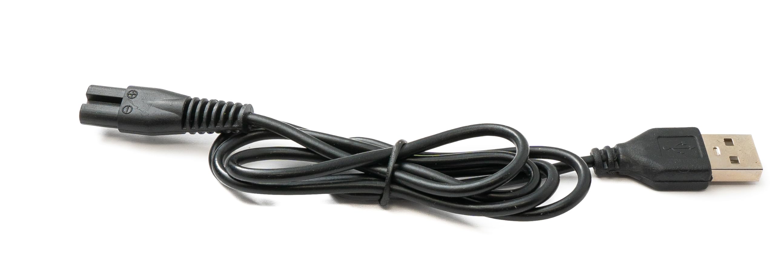 System-S Kabel USB 2.0 80 cm kabel do ładowania do golarki Philips 5 V do 4,3 V adapter w kolorze czarnym