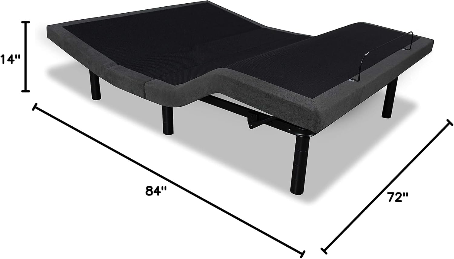 iDealBed 3i Custom Adjustable Bed Base, Wireless, Zero Gravity, One Touch Comfort Positions, Programmable Memory, Advanced Smooth Silent Operation (California King)