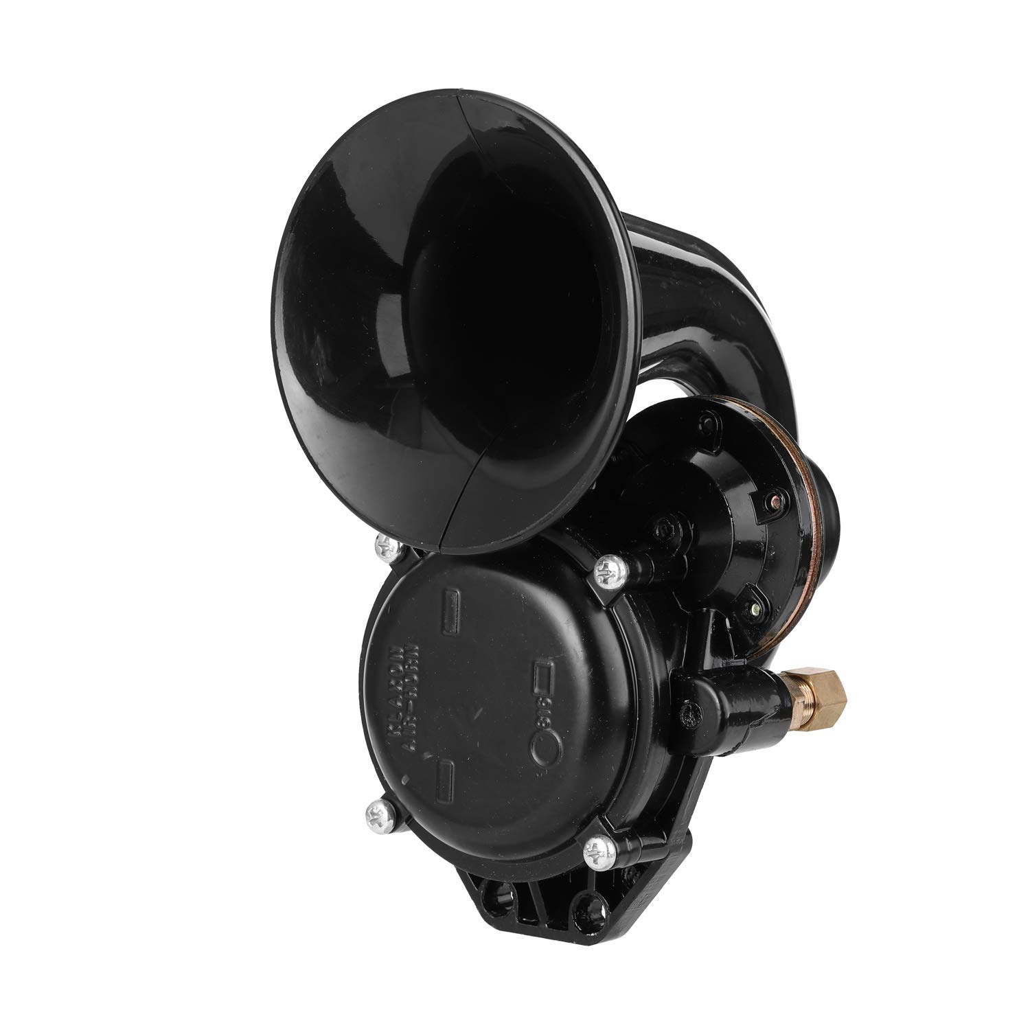 Tromba Ad Alto Volume per Camion 135 DB 12/24 V Tromba Ad Alto Volume con Valvola Elettrica, Piatta per Camion Auto
