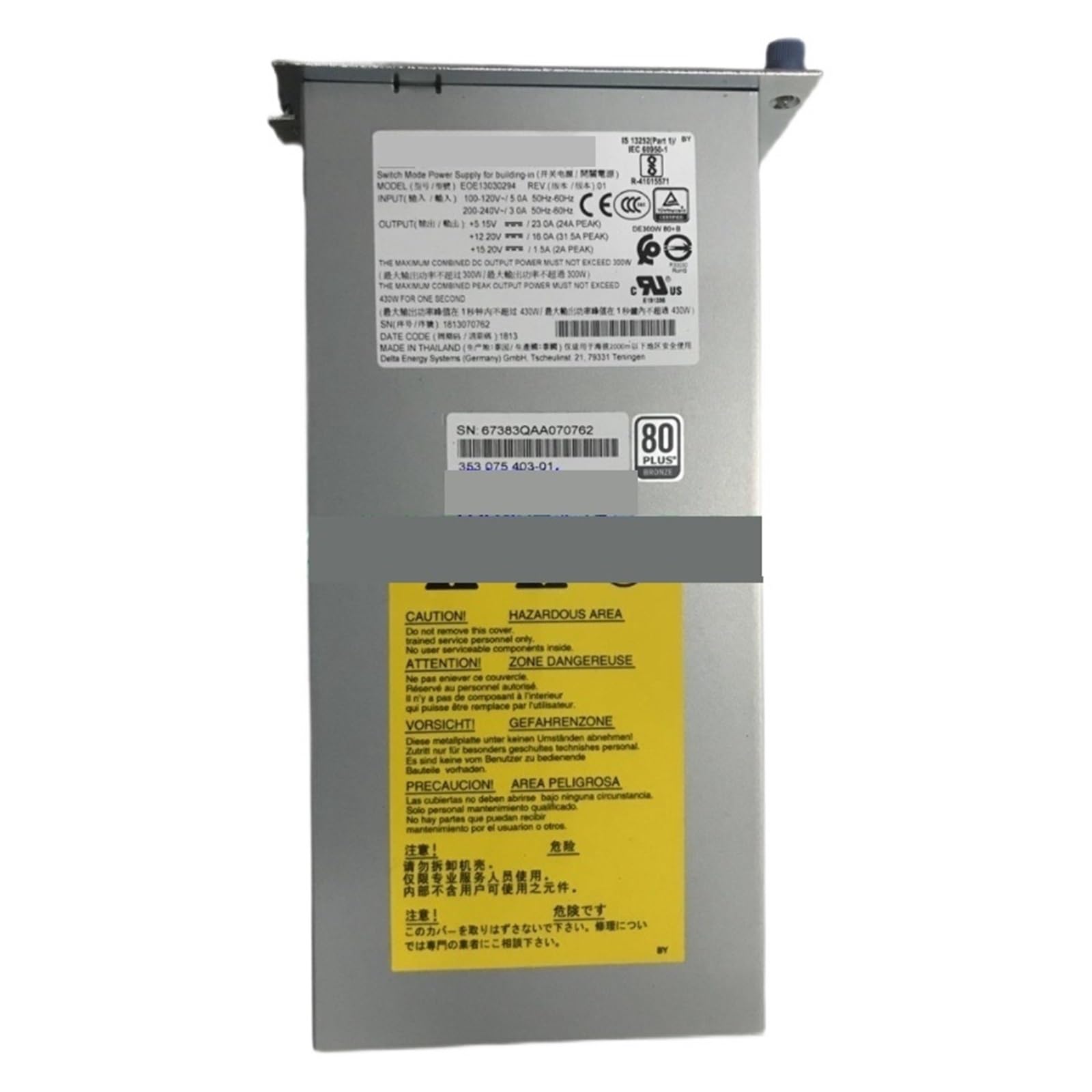 NACODLUL For 4048 AH220A G3 440328-001 Power Supply EOE12030002