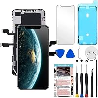 TSIOFO iPhone XS Max kijelző LCD csere 6.5" érintőképernyő digitalizáló szerelési készlet 1
