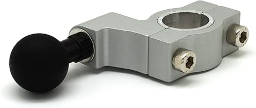 Miniatura 3 de Cliff Top Base de montaje para manillar de motocicleta de 0.874 in (7/8 pulgadas) y 1.000 in (1 pulgada) con bola de 1 pulgada (3.88 oz)