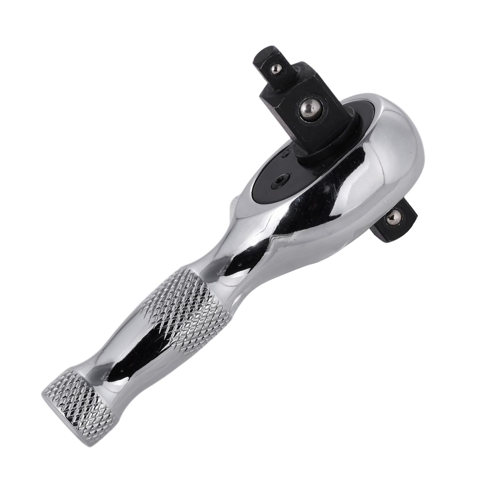 Kaccde 1/4 ", 3/8 ", 1/2" Drive Ratchets Wrench, 72-Tooth Quick-Releases Socket Reversible Switches, Reversible Spanner Ratchets Socket