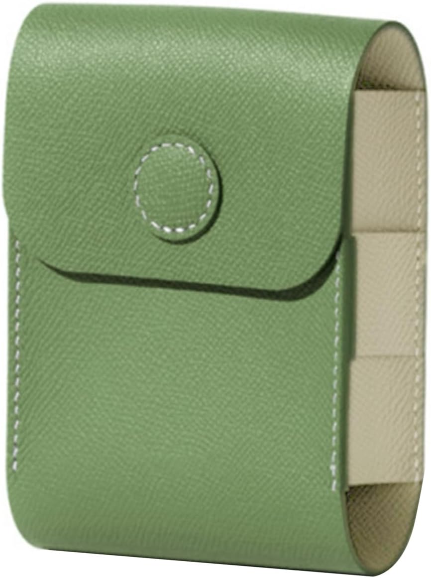 PU Leather Golf Ball Bag Golf Accessory Pouch Portable