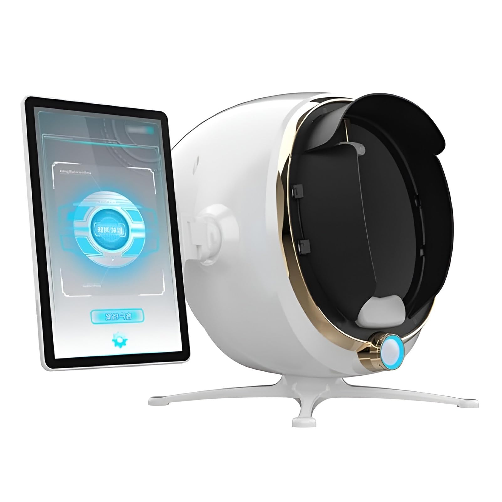 GQKVQ Professional Skin Analysis Machine for Face, 13.3in-White