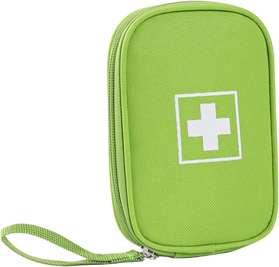 Portable Home Travel Medication Organizer Kit, Medical First Aid Kit, Large Capacity Empty Healthcare Pill Box Medication Organizer For Emergency, Home, Travel(Green,9.4x3.9x7.9in)