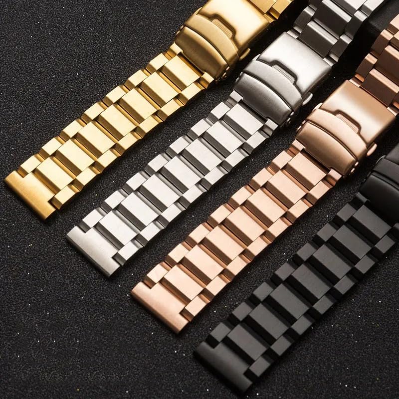 Bracelet de montre en acier pour changer de style sur vos boîtiers de 20mm à 22mm