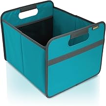 Foldable box for home, office or on the go., Plain-Coloured, Azur Blue/Plain